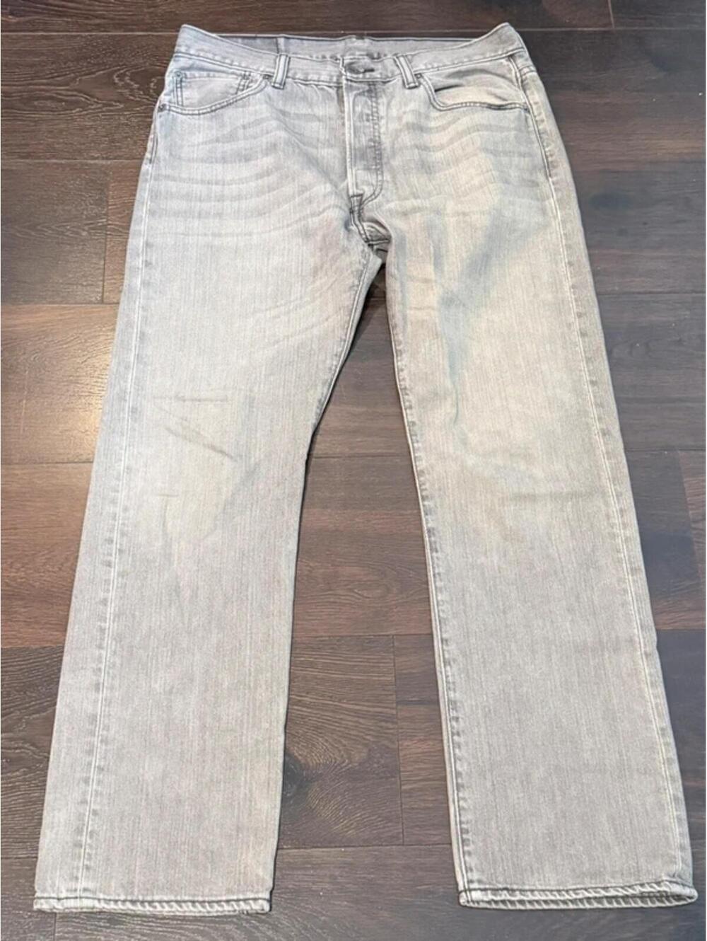 Levi’s 501 Original Fit Jeans – W33 L30 Grey Wash 015